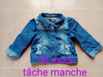 Veste jean orchestra chat 🐱