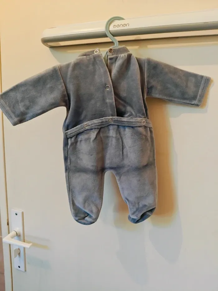 Pyjama velours naissance - photo numéro 3