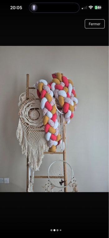Tresse de lit 3m90