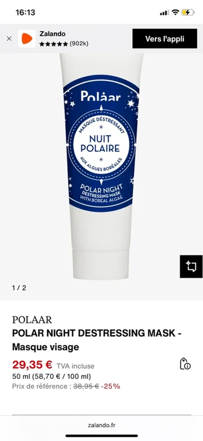 Lot soins Polaar masque visage et baume à lèvres - photo numéro 9
