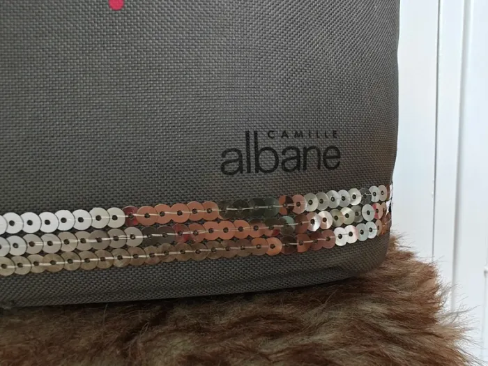 Sac cabas gris Camille Albane - photo numéro 4