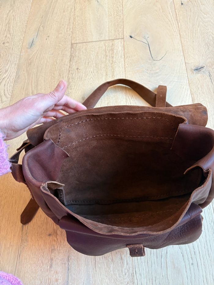 Besace cuir - photo numéro 4