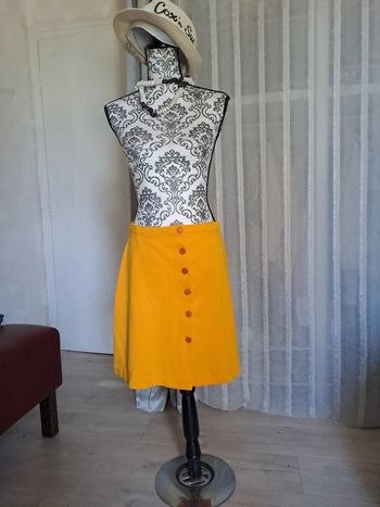 Jupe jaune T36