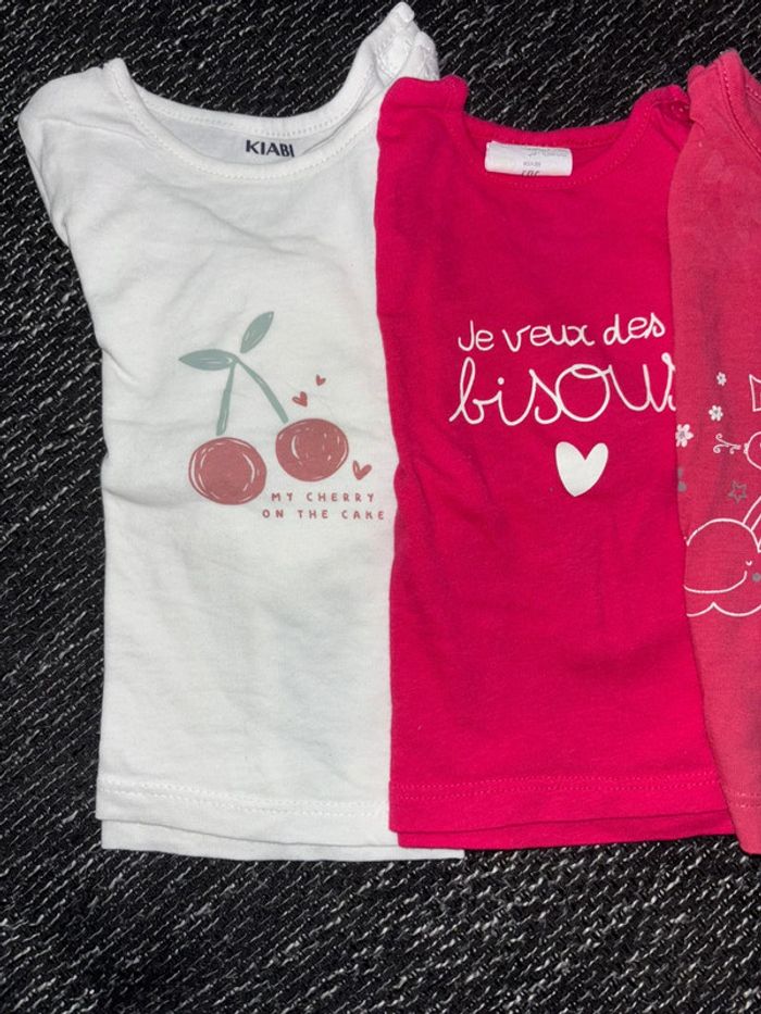Lot de 4 tee shirts manches longues - photo numéro 2