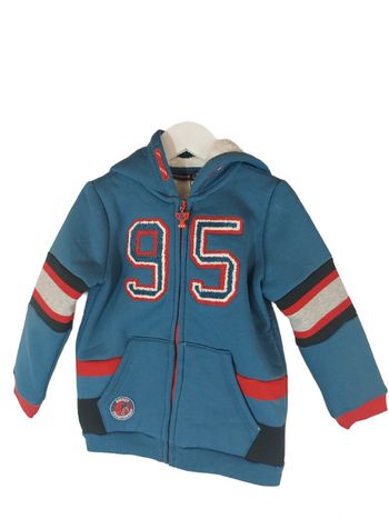 Gilet zippé à capuche sergent major