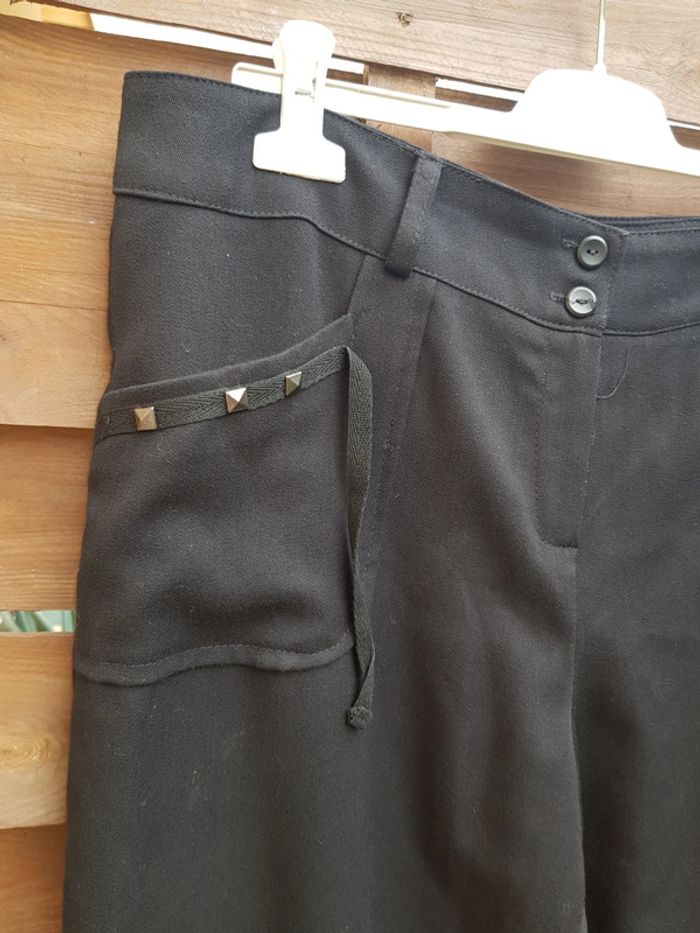 Pantacourt jambes larges - photo numéro 4