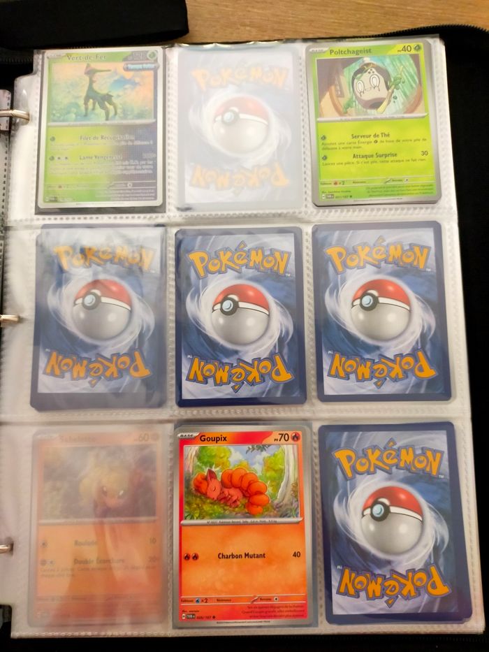 Lot Carte pokémon écarlate et violet mascarade crépusculaire - photo numéro 3