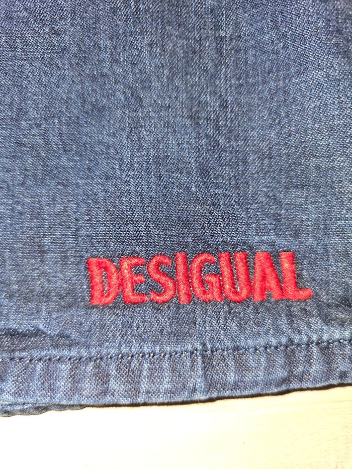 Robe jean coeurs Desigual - photo numéro 2