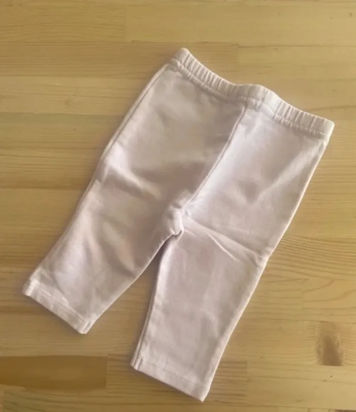 Pantalon legging rose pale - photo numéro 2
