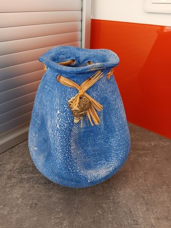 Vase bleu 