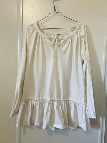 Blouse bohème coton Zara