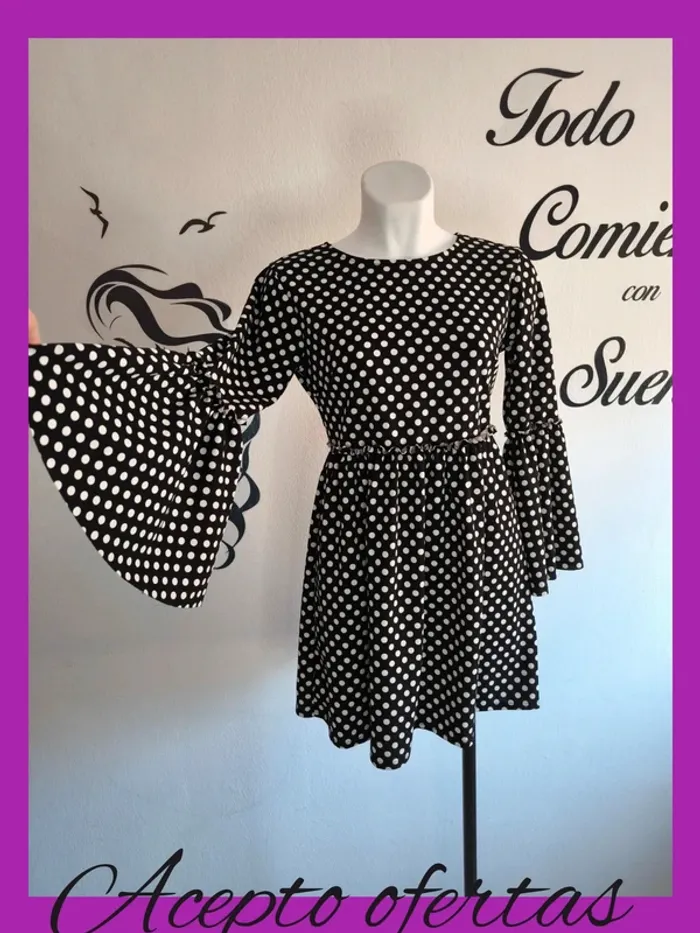 Espectacular vestido de lunares 😍