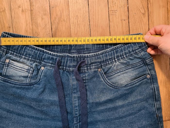 Short jeans taille élastiquée Fr 38 - photo numéro 3