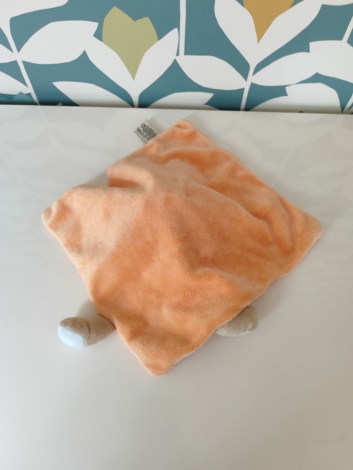 Doudou plat éléphant nicotoy - photo numéro 2