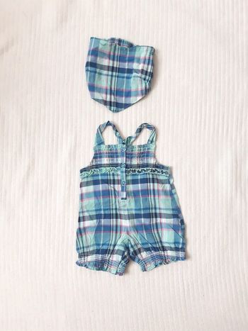 Combishort à bretelles Vertbaudet 6 mois