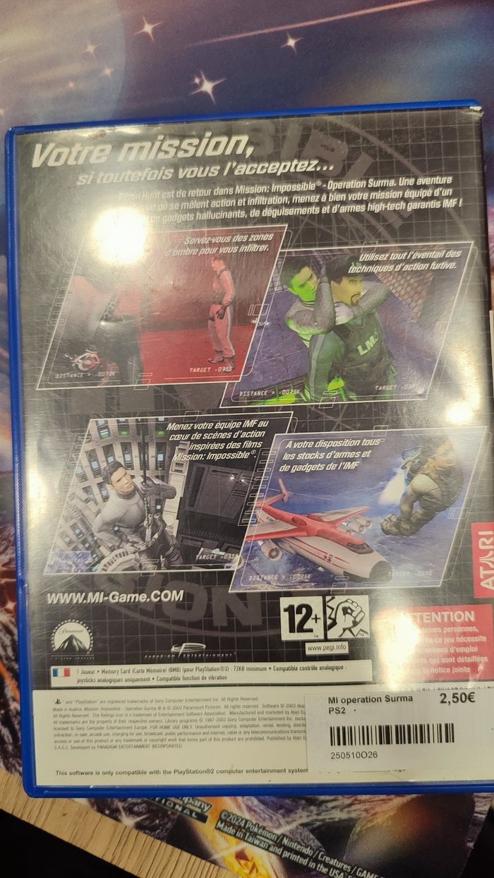 Mission impossible opération Surma PS2 - photo numéro 3