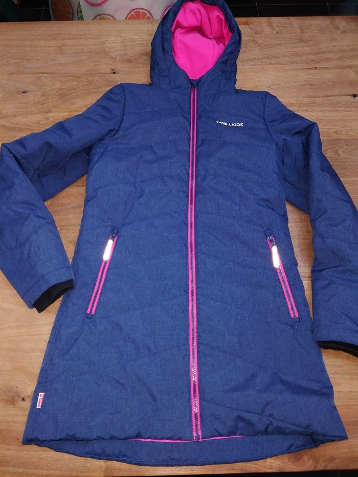 Veste d'hiver longue Trollkids taille 14 ans / 164