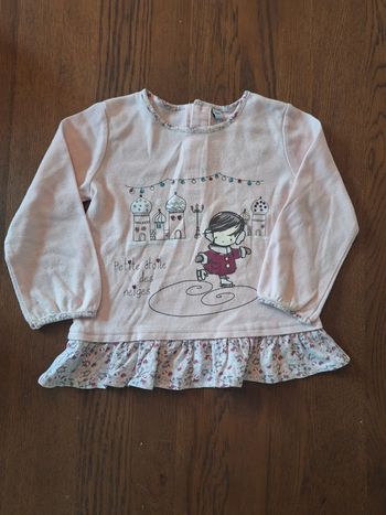 Tee Shirt Rose 23 Mois Marese