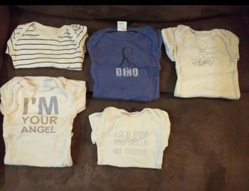 Lot de 5 bodies manches longues