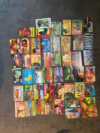 Cartes de cabine téléphoniques d’Afrique