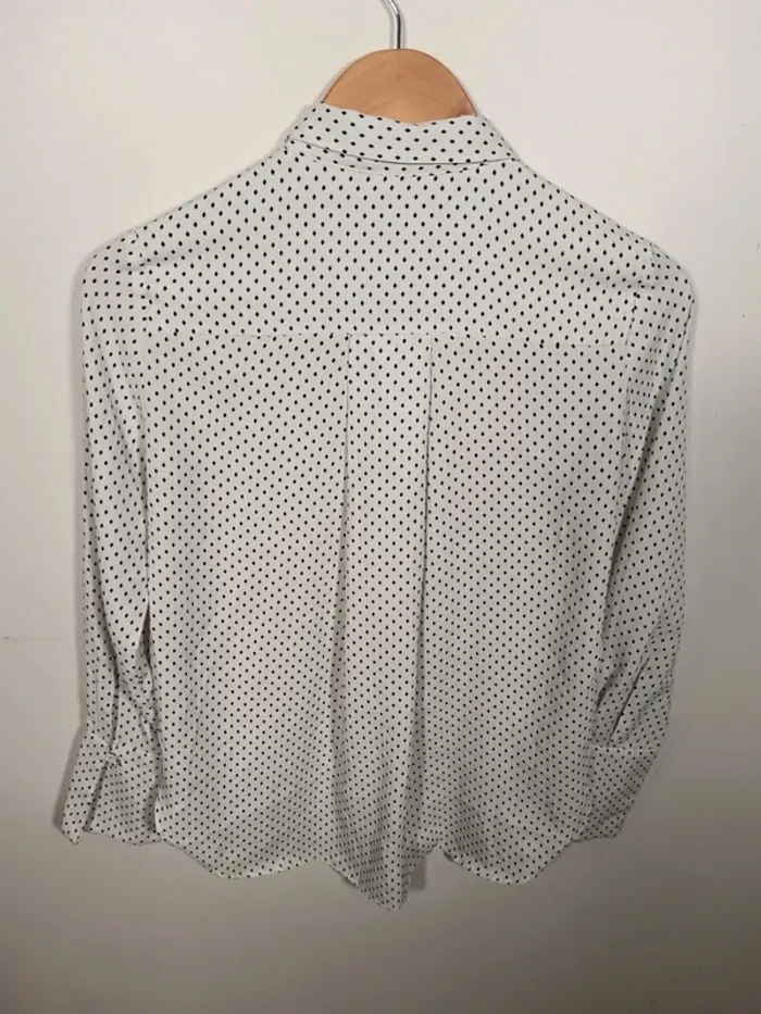C13 chemise imprimé blanc Mango XS - photo numéro 2