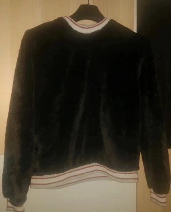 Sweat-shirt doudou noir