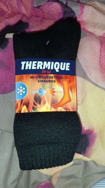 Chaussettes thermique taille 39-42