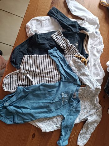 Lot 6 bodys 3 mois