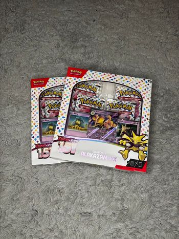 Coffret Alakazam 151 x 2