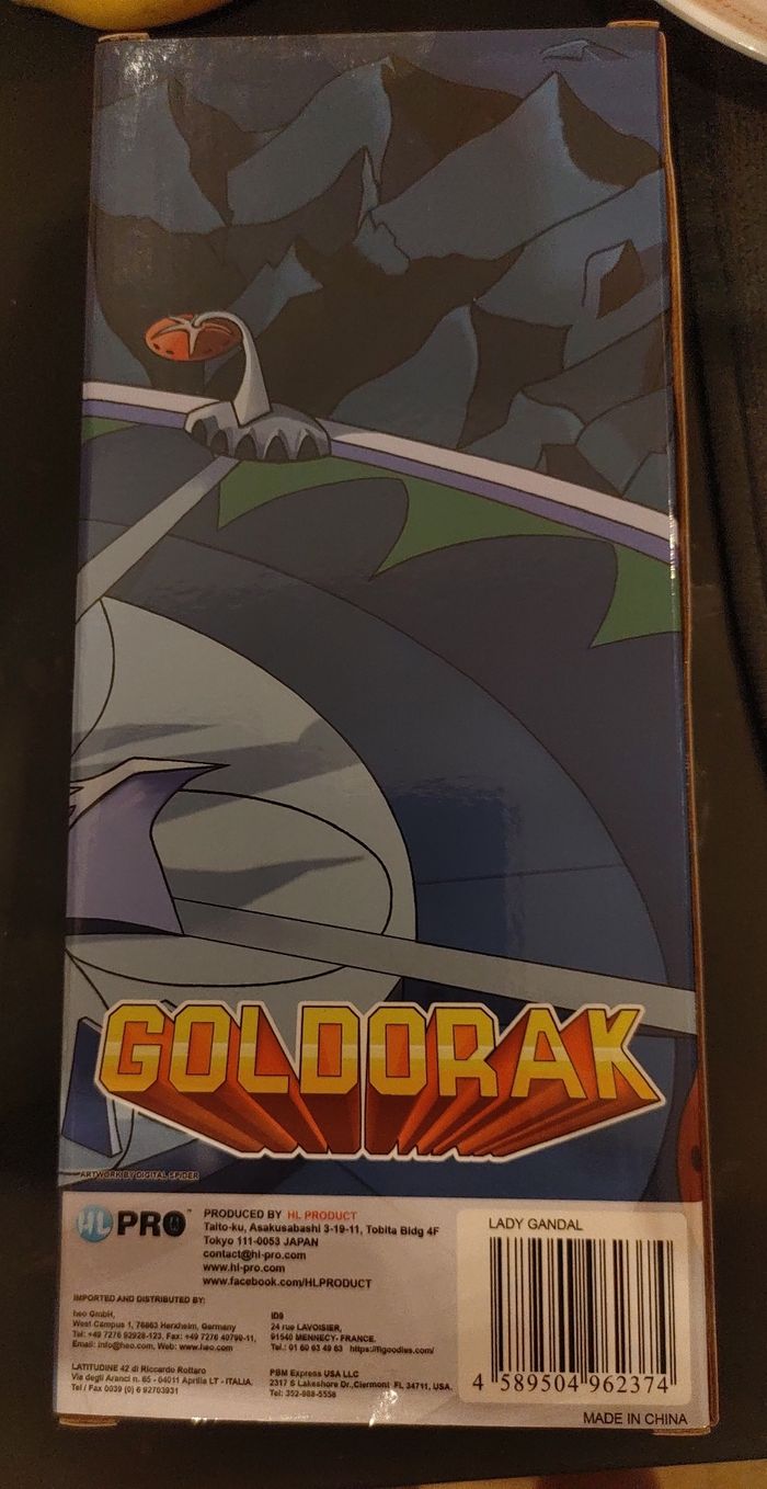 Figurines Goldorak x2 Lady et général gandal - photo numéro 2