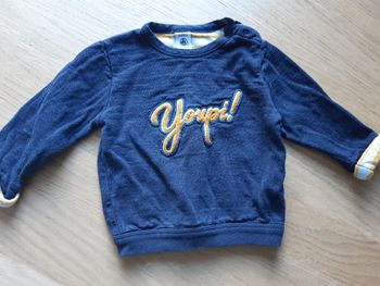 Sweat Petit  bateau 18 mois