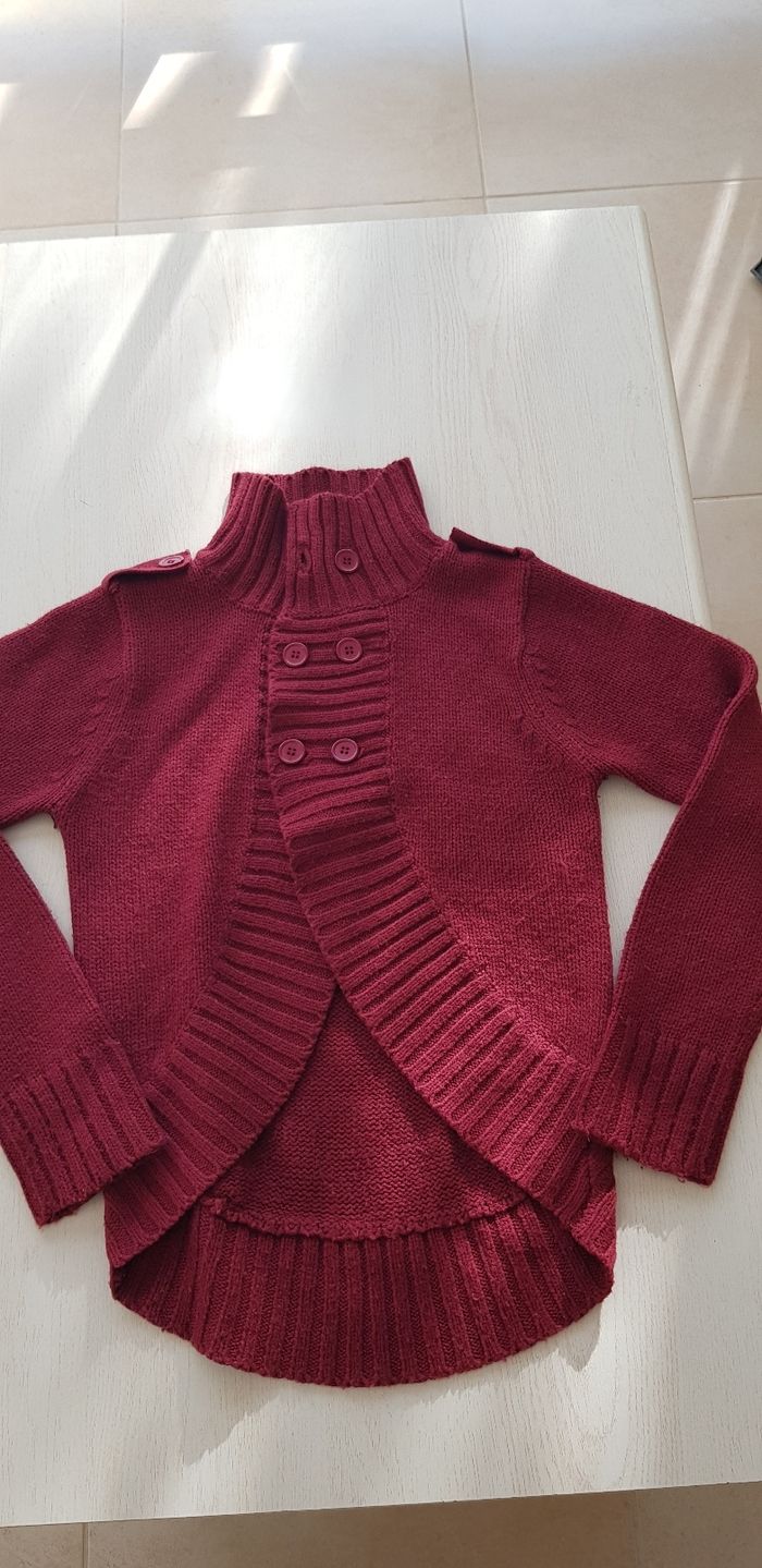 Gilet boléro Bordeaux