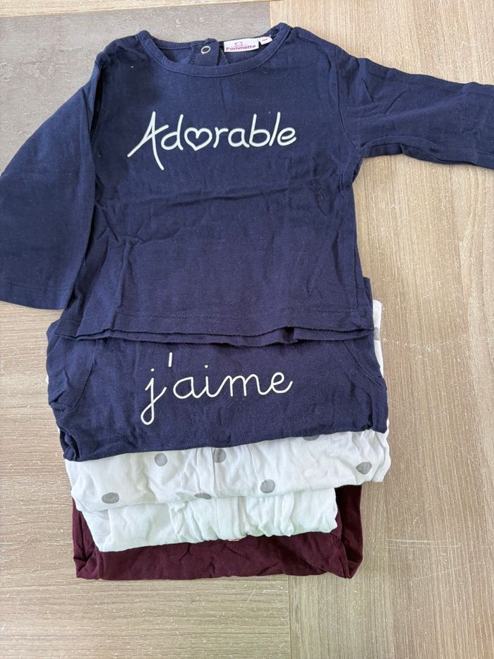 Lot vêtements fille 9 mois - photo numéro 8