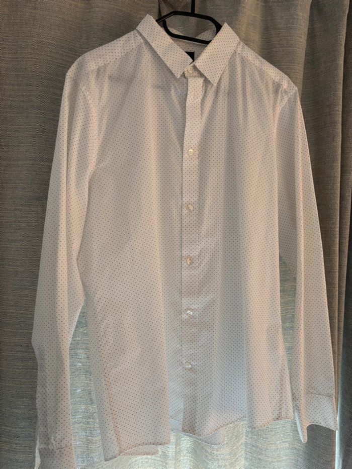 Chemise à pois