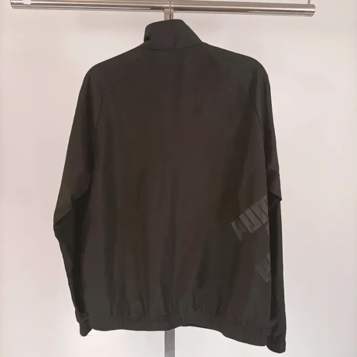 Veste de sport Puma noire à logo répété - Taille XL - A197 - photo numéro 7
