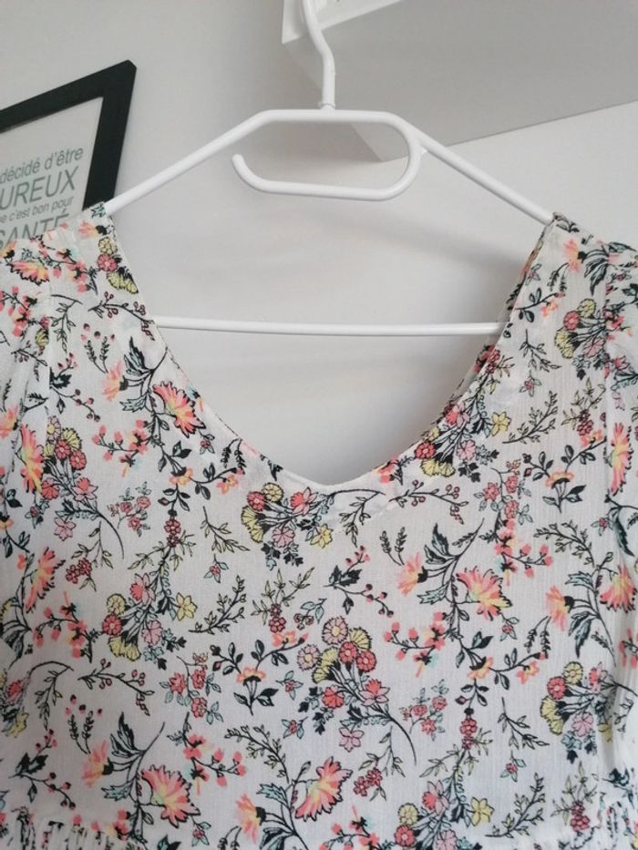 Robe de plage boutonnée crème Jennyfer taille 36 - photo numéro 6
