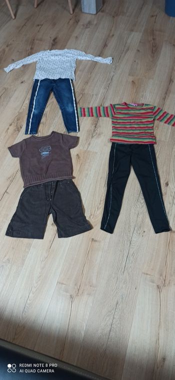 Lot de 3 ensembles 6 ans hiver