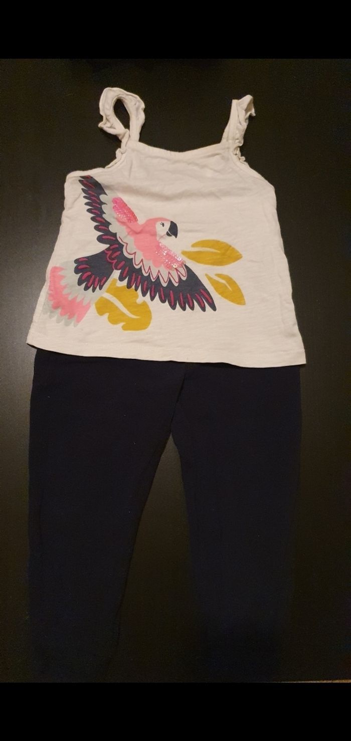 Lot de 8 ensembles été fille 18 mois - photo numéro 2