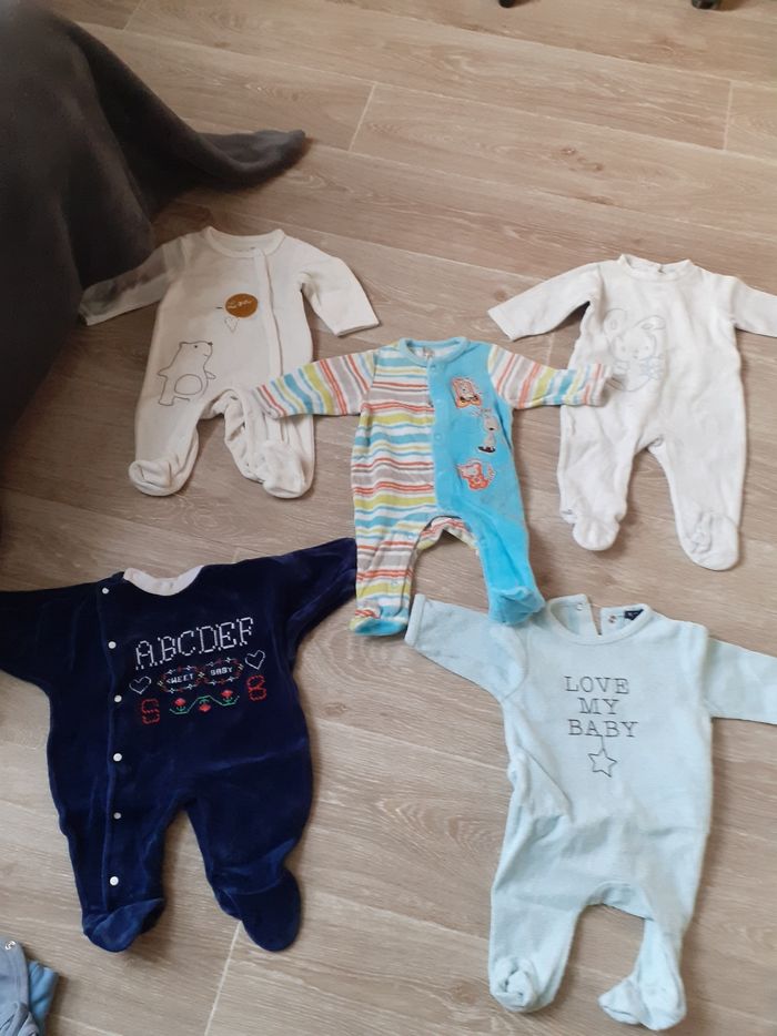Lots de pyjamas garçon 0/1 mois - photo numéro 6