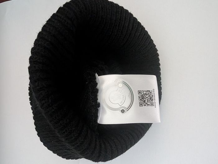 Bonnet noir moncler taille unique neuf - photo numéro 5