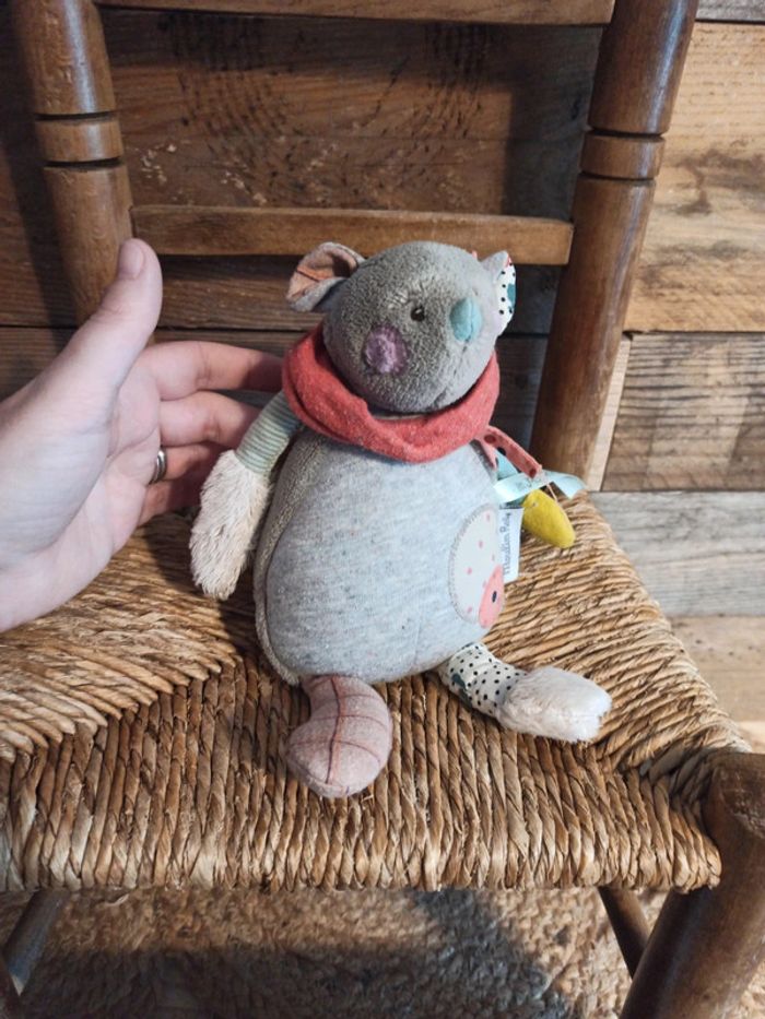 Peluche souris musicale Moulin roty tbe - photo numéro 4