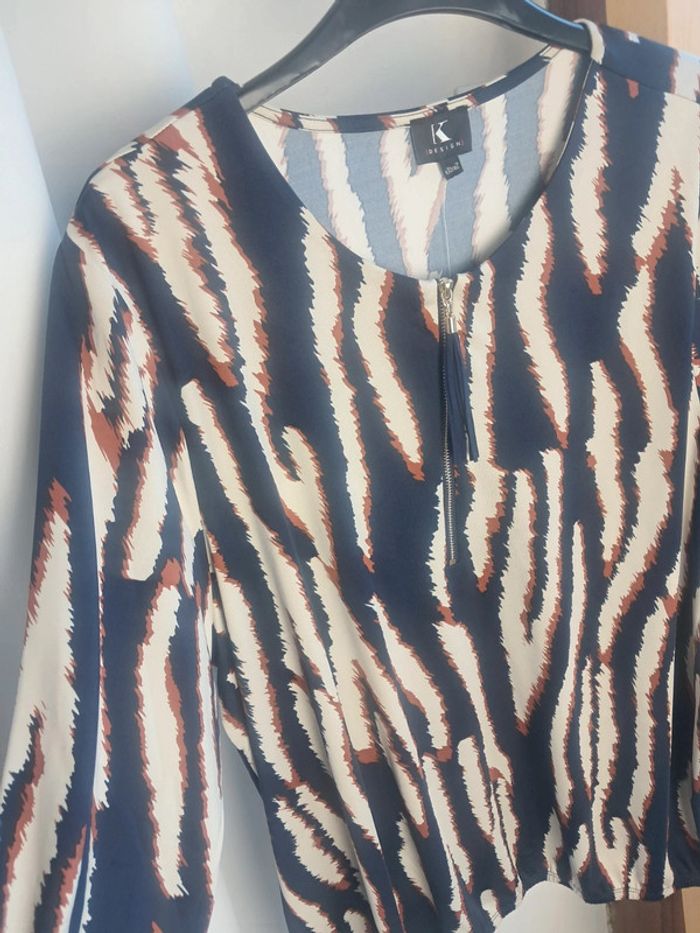 K Design haut blouse T.48 neuve - photo numéro 2