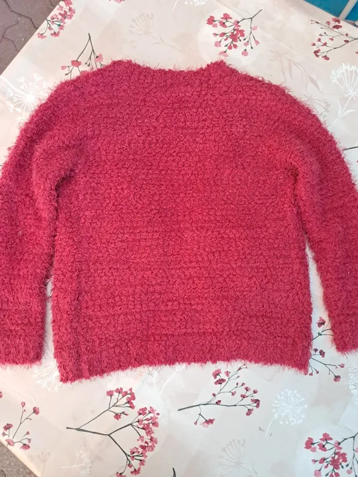 Superbe gilet très doux et moelleux, poches, fushia - T 6 ans - Tissaïa - photo numéro 5