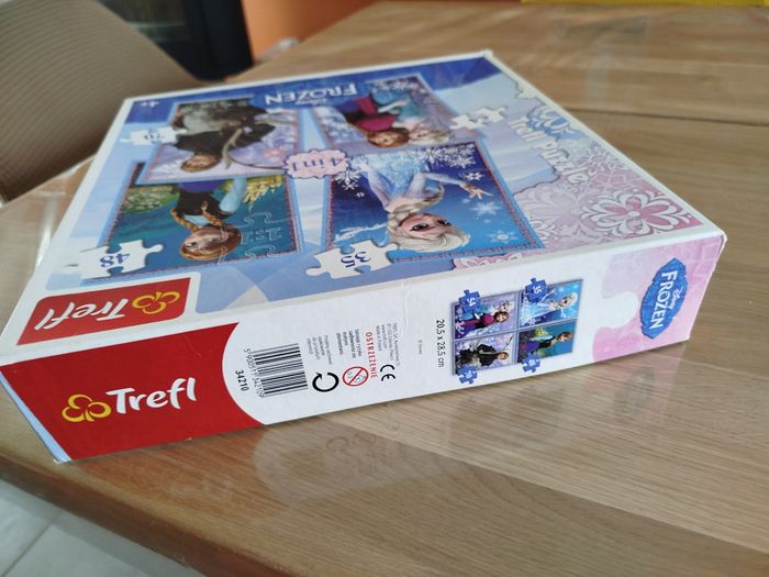 Lot puzzle reine des neiges - photo numéro 4
