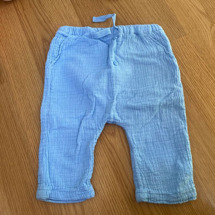 Pantalon en gaze de coton