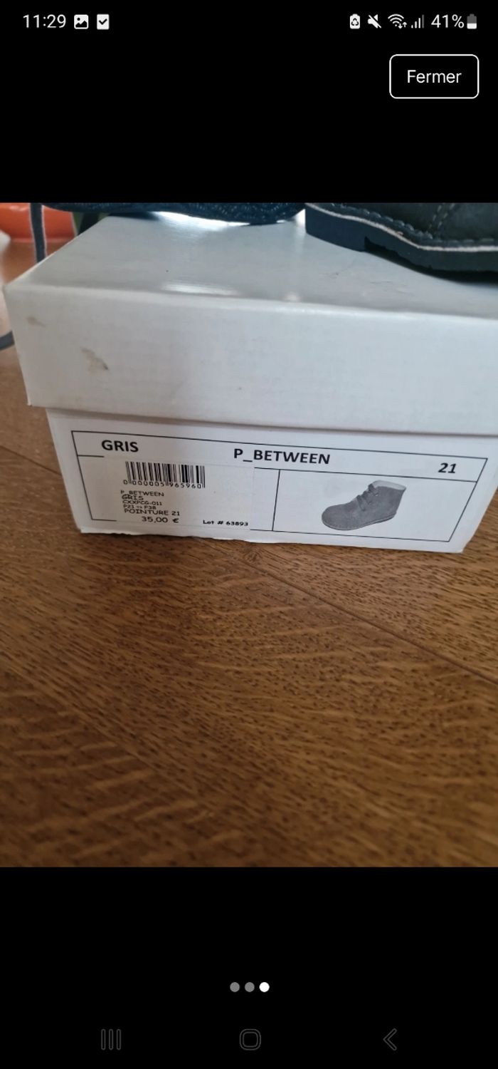 Chaussure bébé - photo numéro 3