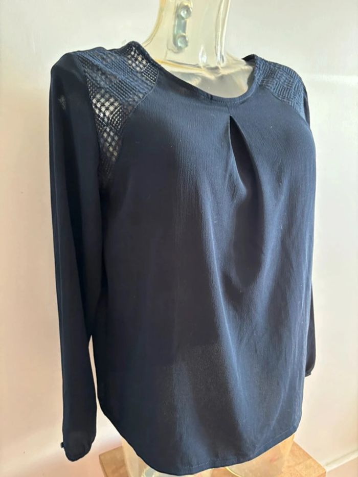 Blouse bleu marine - photo numéro 3