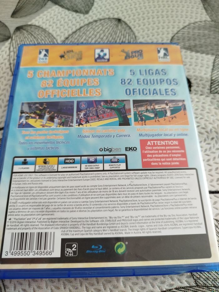 Handball 17 ps4 - photo numéro 4