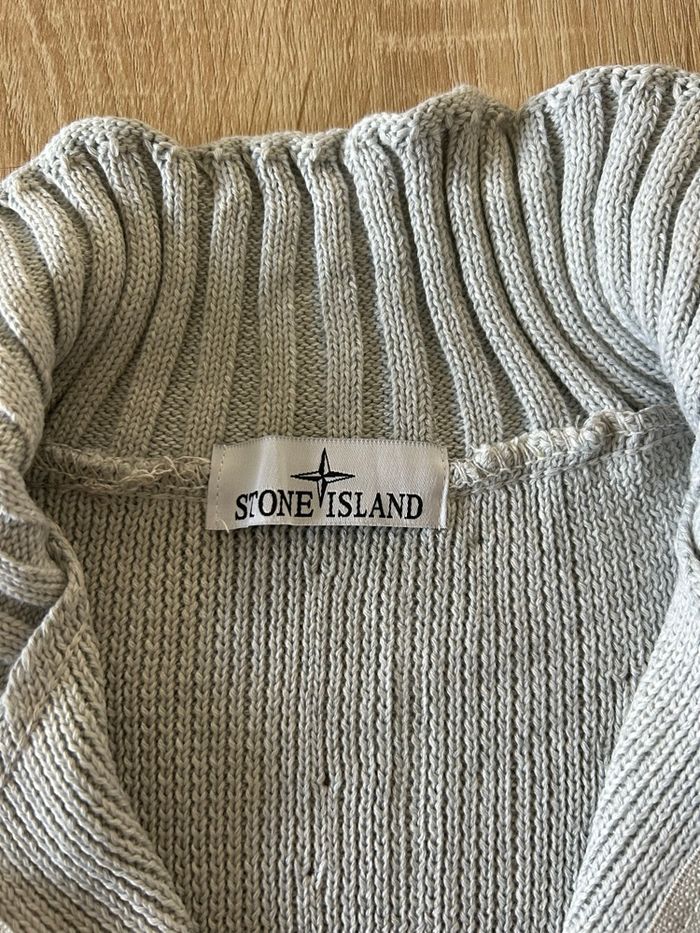 Gilet stone Island gris - photo numéro 3