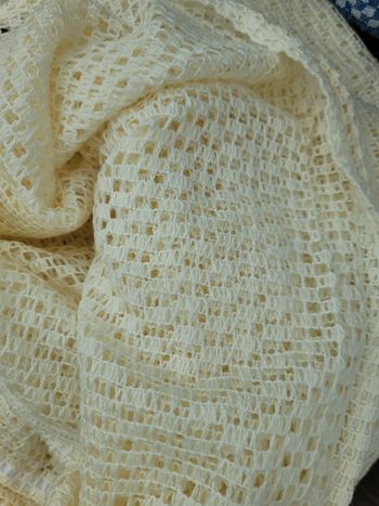 Nappe ou rideau macramé